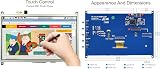 Waveshare 10.1 inch Control Panel 1024x600 Resistive Touch IPS for Raspberry Pi view 5