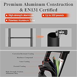 10.5 FT Telescoping Extension Ladder