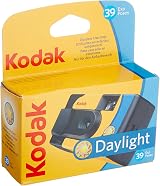 Kodak SUC Daylight 39 800ISO Disposable Camera Yellow Blue view 2