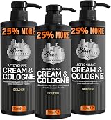 The Shave Factory After Shave Cream & Cologne 500ml 2in1 Ruby Golden view 3