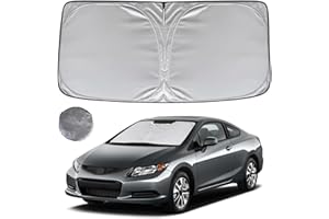 KAYZT Windshield Sun Shade for 2012-2015 Honda Civic Foldable Sunshade Front Window Custom Fit Car Accessories