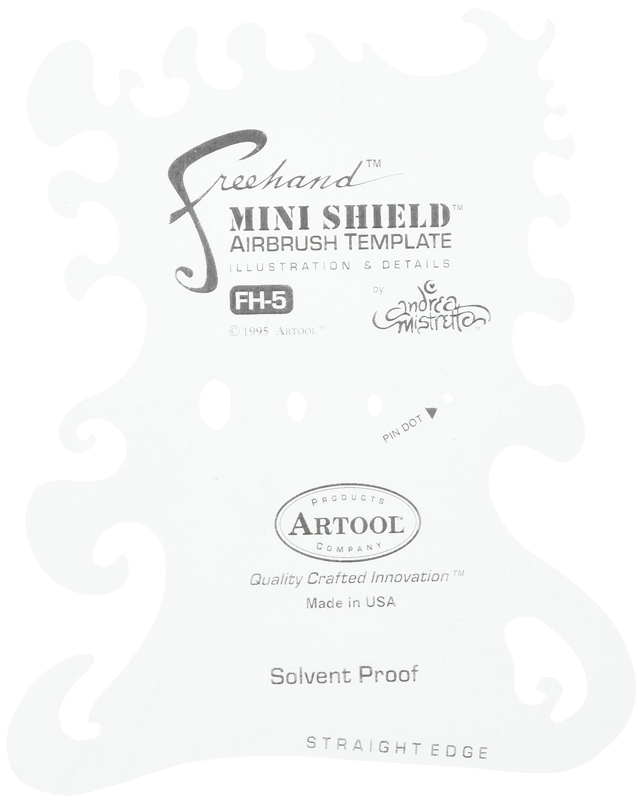 Iwata-Medea Artool Freehand Template #5 — image 1