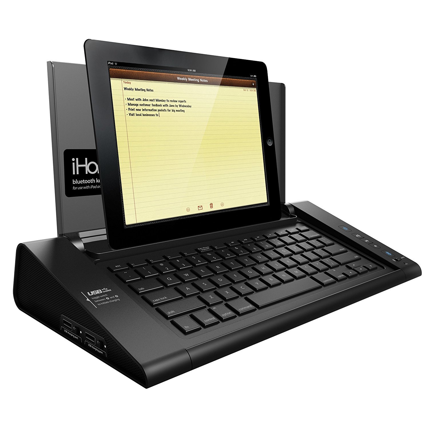 ihome bluetooth keyboard and wireless speaker