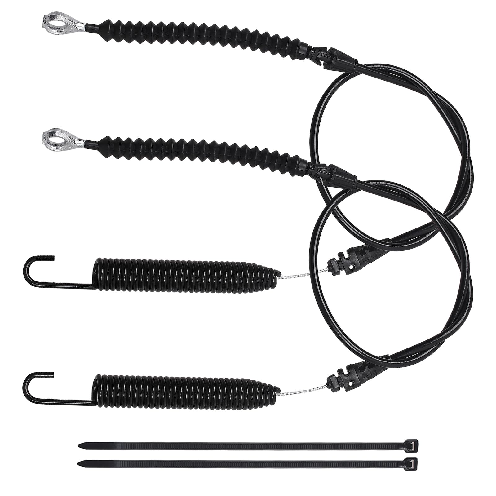 Photo 1 of Sousery 2 Packs of 946-05124A 746-05124A Blade Engagement Cable Compatible with Craftsman MTD,Troy-Bilt,Yard-Man,Huskee,Murray