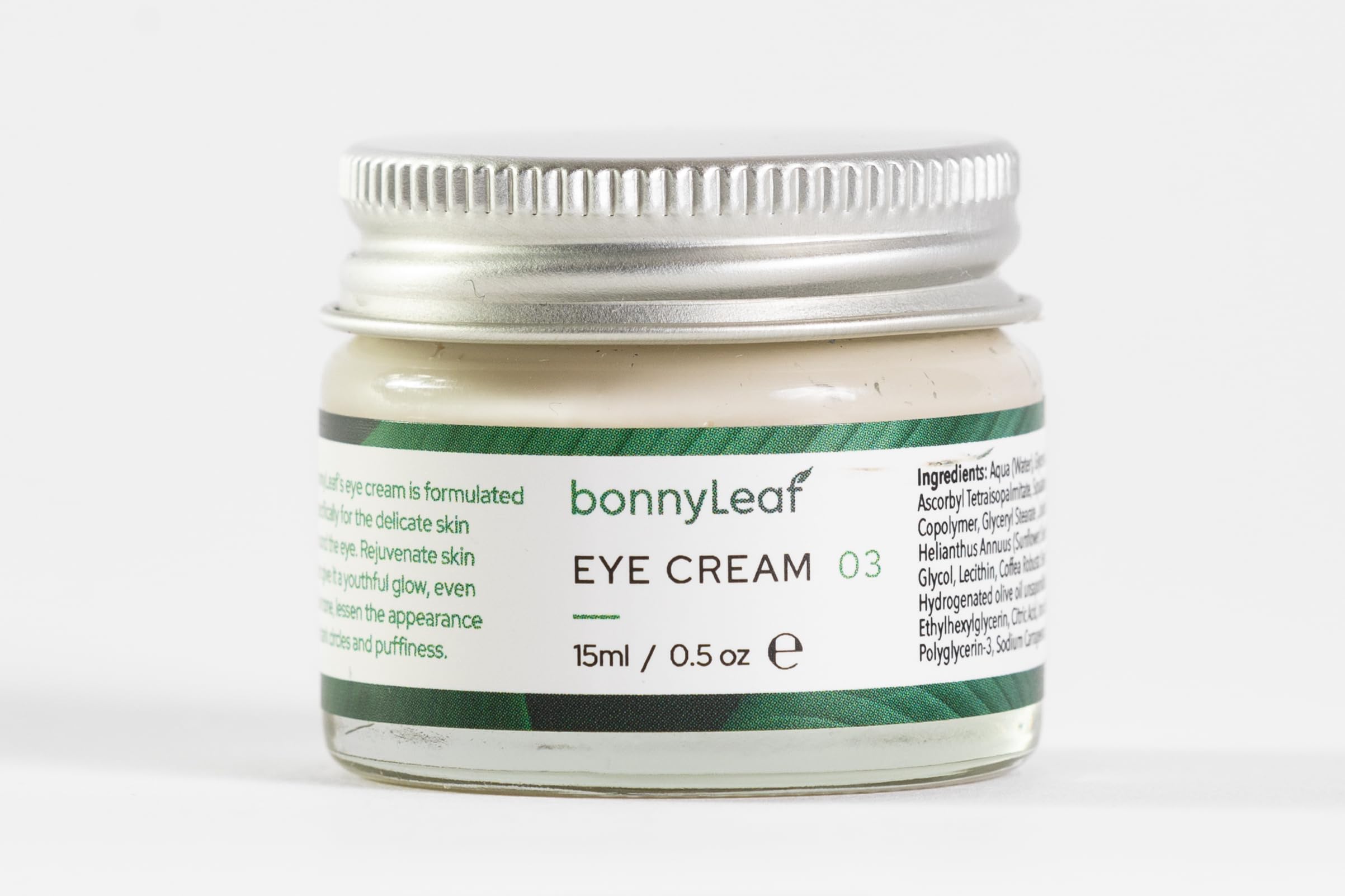 EYE CREAM 03, Regenerating Anti-wrinkle and repair cream, with brightening vitamin C, day and night treatment for to reduce dark circles and puffiness, 15ML, fragrance free