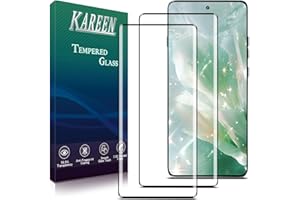 KAREEN 2 Pack Screen Protector for Motorola Moto Edge 2025/Moto Edge 60 Fusion/60 Pro Tempered Glass Film, 3D Curved Full Scr