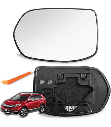 thumbnail interactive-video image 1 of Heated Passenger Side Mirror Glass For Honda CR-V 2012-2016 & HR-V 2016-2022, Manual Fold, Apa Auto Parts 1 of 3