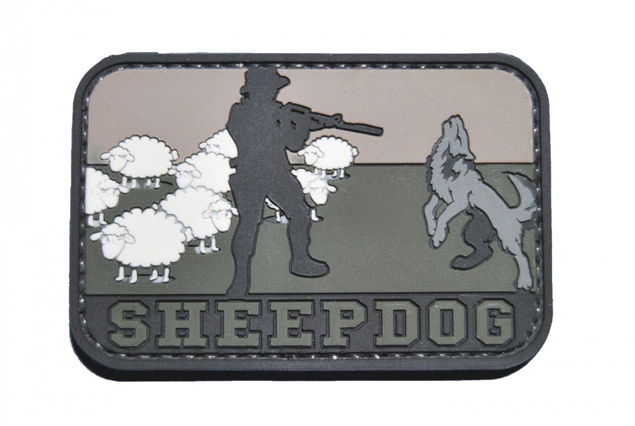 Tactical Morale Gear's Sheepdog PVC Morale Patch