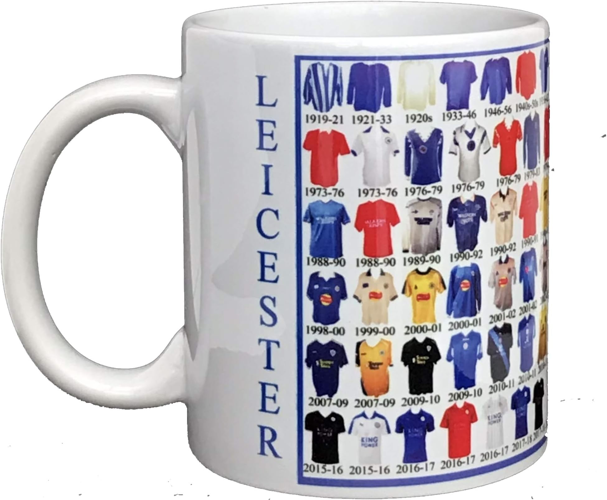 Leicester Mug Leicester Shirt History Mug Ceramic Mug Football Mug
