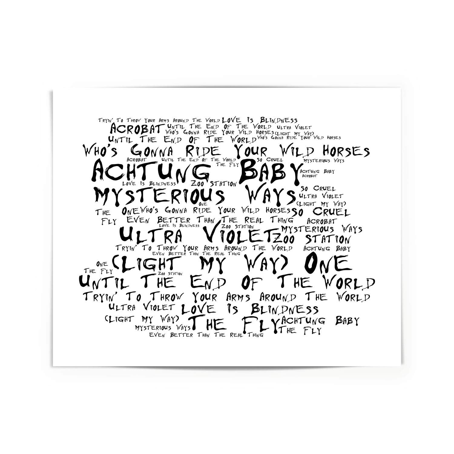 Rock & Pop Music Memorabilia Rock & Pop Artist (U) Memorabilia U2