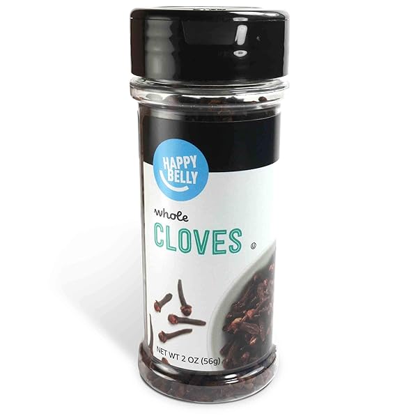 AMAZON BRAND – HAPPY BELLY CLOVES WHOLE, 2 OUNCE (PACK OF 1)