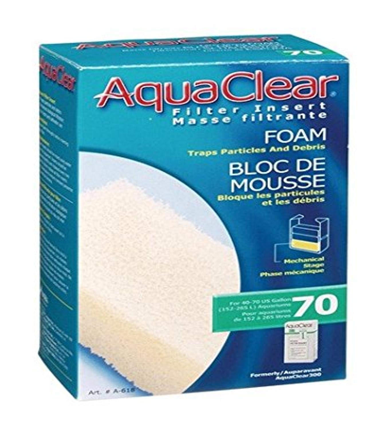 Hagen Aquaclear Filter Insert Foam 300/70