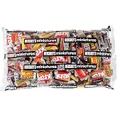 HERSHEY'S Miniatures Chocolate Assortment Candy, Individually Wrapped, 66.7 oz Bulk Bag