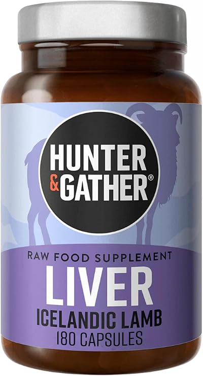 Hunter & Gather Nose to Tail Liver Capsules 180 | Grass Fed Icelandic Lamb