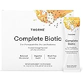 THORNE Complete Biotic, Prebiotic, Probiotic &amp; Postbiotic, 30 Stick Packs | Supports Gut, Digestive &amp; Immune Health, Occasional Constipation, Diarrhea, Gas &amp; Bloating Relief*, NSF Contents Certified