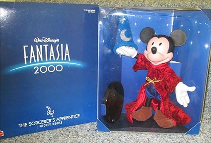 Amazon Com Disney Walt Fantasia 2000 The Sorcerer S Apprentice Mickey Mouse Limited Edition Doll Toys Games