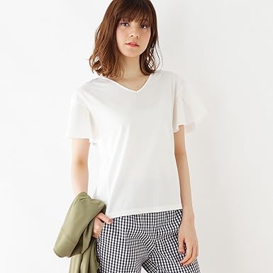 Amazon グローブ Grove チューリップフレアスリーブプルオーバー