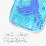 Navaris Girls Hot & Cold Gel Packs - Mermaid Design - 2 Reusable Packs view 4