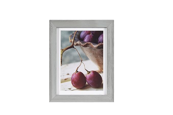 Henzo Deco 15x20 grau Bilderrahmen, Holz, Beige 15 x 20 cm