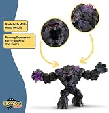 Schleich Eldrador Creatures Shadow World Stone Monster Toy 9" with Crystal view 4