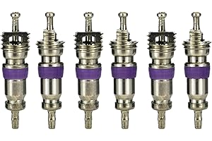 HCPRO KEEP IT RUNNING High Pressure Valve Cores with Teflon Seal (Purple) - for R410, R32, R22 (25 Pack) HCPRO RAV3