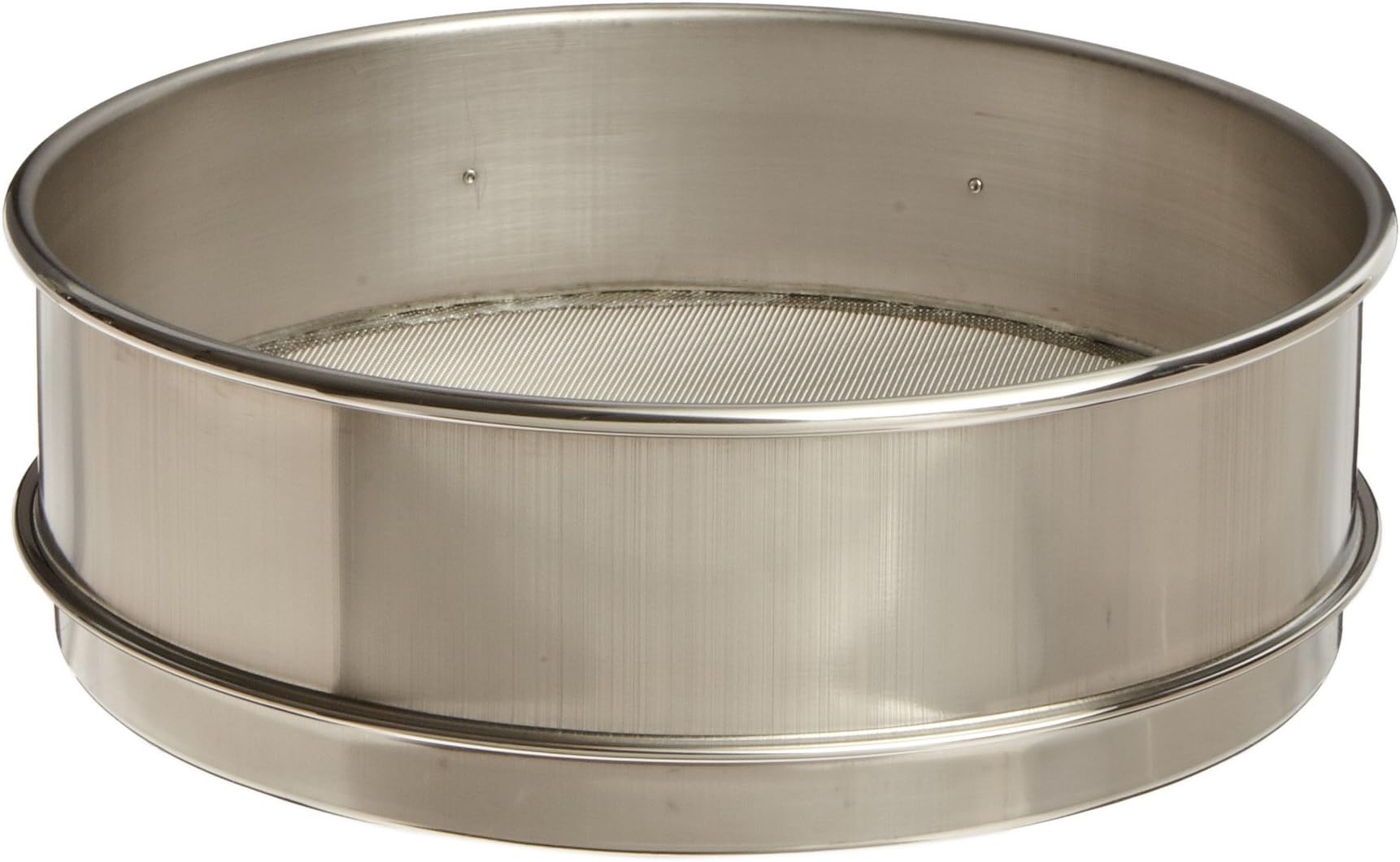 Advantech Stainless Steel Sieves, 12" Diameter, #35 Mesh, Intermediate Height