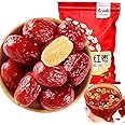 Jujube Date 1.1LB/500g Dried Red Dates Fruit Jujubes Health Snack Dried Fruit Big & Sweet Delicious for Snacking, Brewing Tea, Soup, Baking, Oatmeal No Addition No Sulfur 红枣 大枣