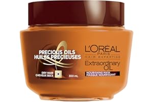 L’Oréal Paris Hair Expertise Extraordinary Oil Nourishing Hair Mask, Hair Treament for Damaged and Dry Hair, 300 ml, Pack of 
