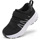 LeIsfIt Toddler Sneakers Boys Girls Lightweight Tennis Athletic Shoes | Breathable Mesh Upper, Cushioned Insole, Hook-and-Loop Closure, Non-Slip EVA Sole, School Walking Running &amp; Everyday Play