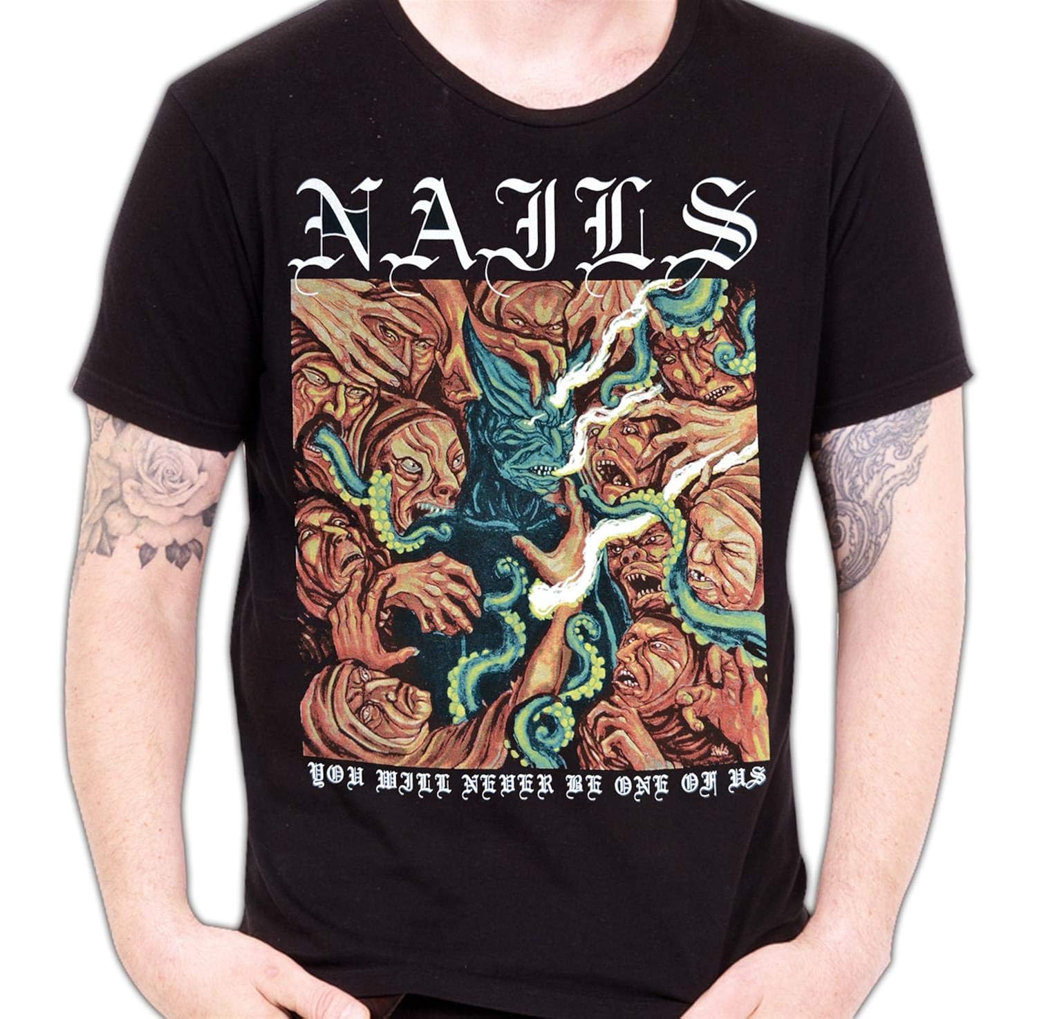 Nails You Will Never Be One Of Us T Shirt | Kitilan