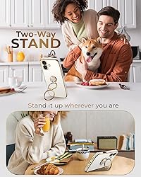 XYZ for iPhone 16 Case with Stand, Phone Case with