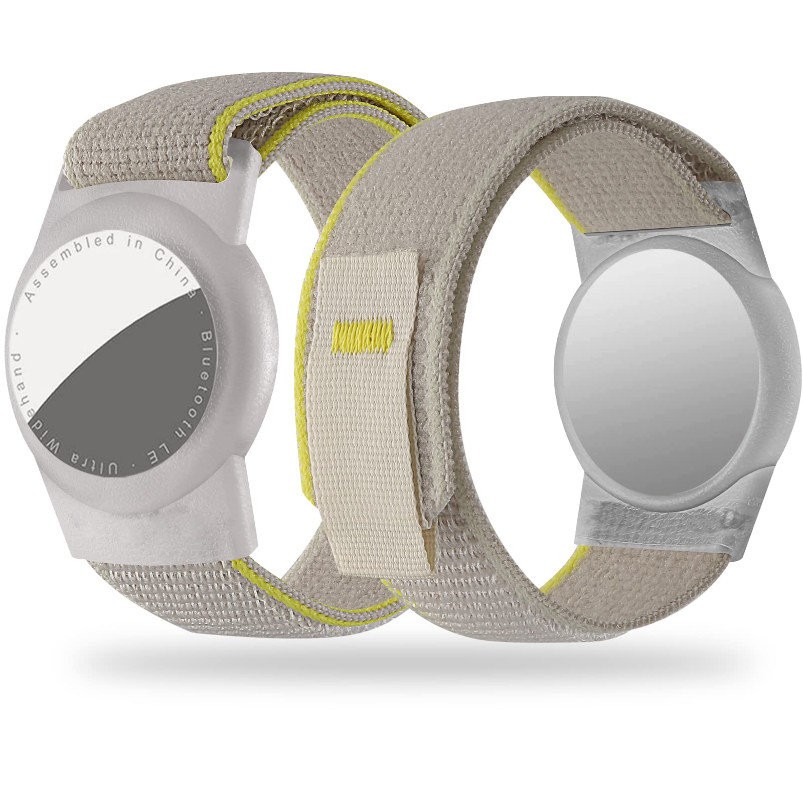 Dingfeiyu Kids Adult Wristband for Apple AirTag, Child Bracelet Adjustable GPS Tracker Watch Strap Anti Lost Holder Kids for Apple AirTag