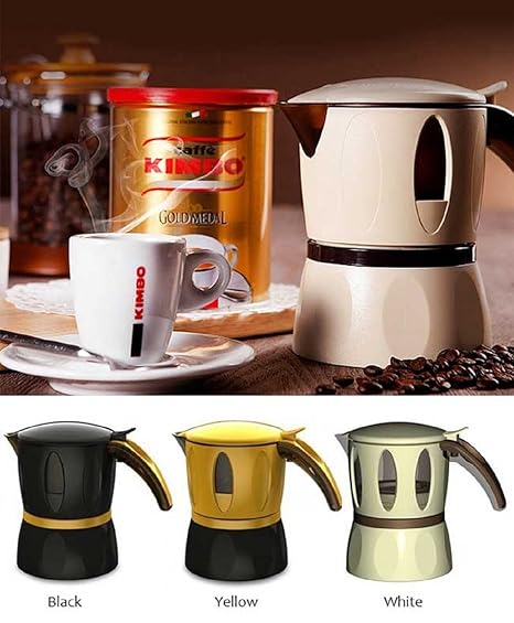 Amazon.com: Kimbo Cafetera Moka Pot para microondas ...
