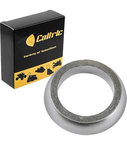 Caltric Exhaust Donut Gasket – For Arctic Cat ZR900 2003-2006, Graphite, MG115AA1002