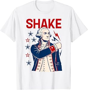 Funny Shake and Bake 4th of July Couple Matching T-Shirt