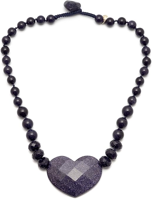 Lola Rose Gisella Blue Sandstone Necklace of 45 cm Amazon.co.uk