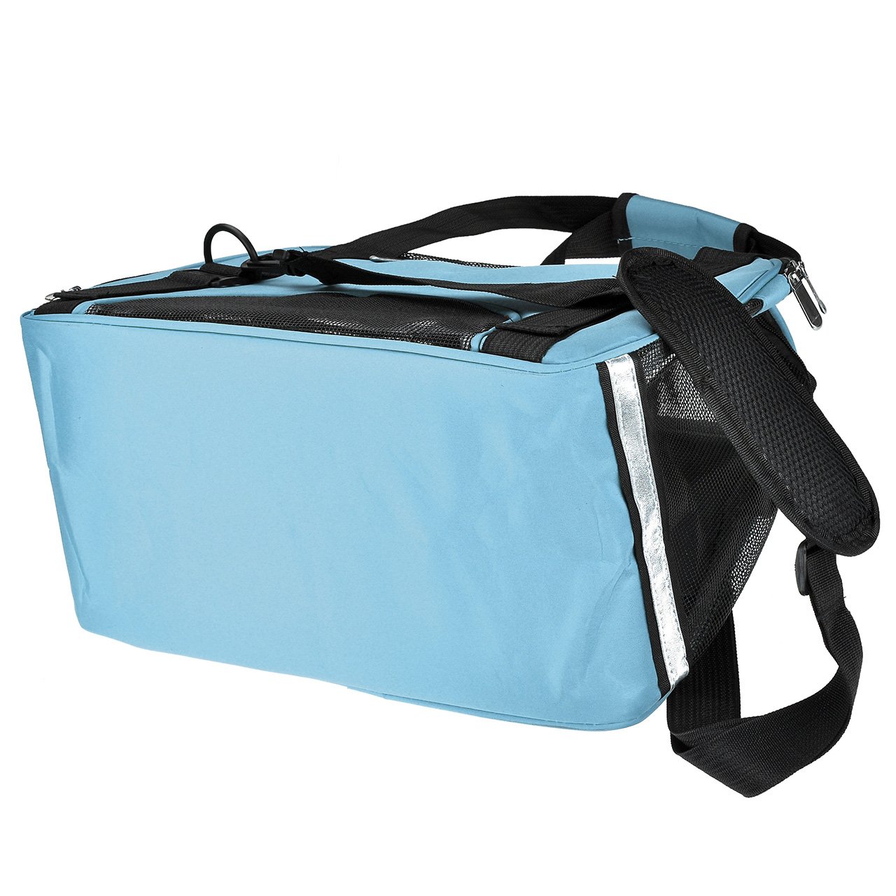 Mangostyle Borsa per Cani Borsa a Tracolla Confortevole per Cani e Gatti per Outdoor Escursione Pieghevole per Viaggio in Treno Trasportino per Animali Domestici - Taglia S