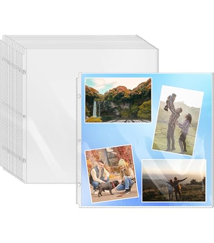 Amazon.com: Creative Memories 12 x 12 Scrapbook Pages Refill RCM-12S
