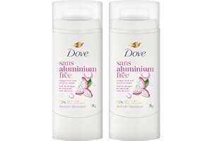 Dove Deodorant Stick Dragon Fruit & Coconut Cream, Gentle & Hydrating 74g(Pack of 2)