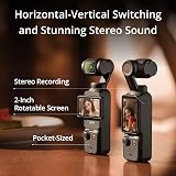 DJI Osmo Pocket 3 Vlogging Camera 4K 120fps 1" CMOS 3-Axis Stabilization view 4