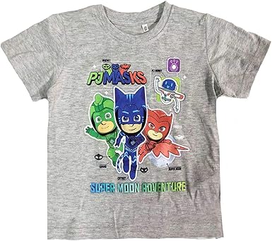 camisetas heroes en pijama