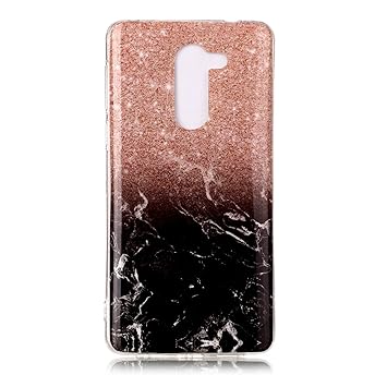 Lomogo Huawei Honor 6X/GR5 2017/Mate 9Lite Case Soft Silicon Case Shockproof Anti-Scratch Marble Case Cover for Huawei Honor 6X/Mate 9 Lite - LOYHU20873 L1