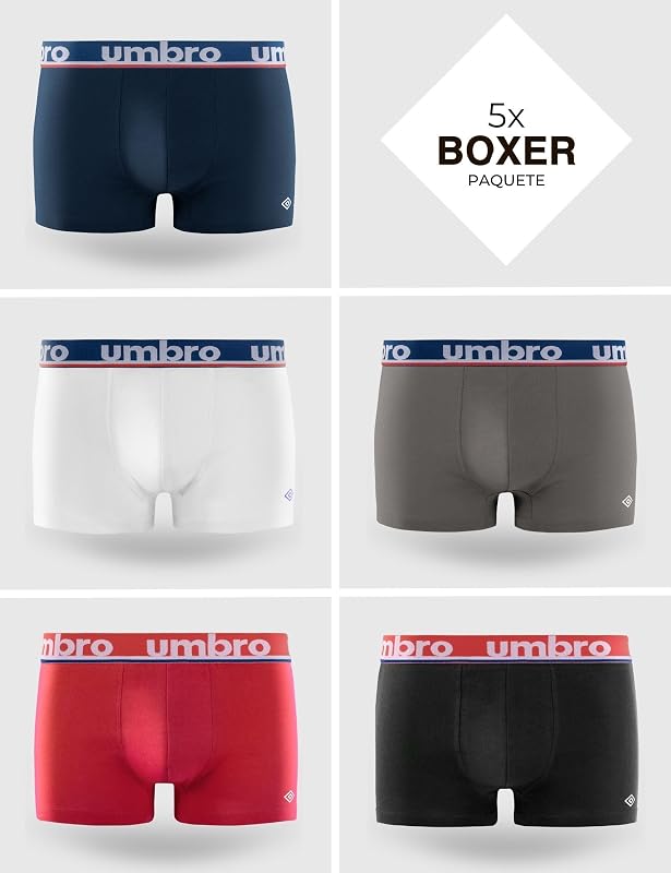 Umb/1/BCX5 Boxer, Multicolor Class5, L para homens