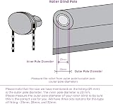 FURNISHED 25mm Metal Bracket Upgrade Roller Blind Fittings White Heavy Duty view 6