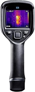 FLIR E8-XT - Handheld Infrared Camera - with Extended Temperature Range, MSX Image Enhancement Technology, Wi-Fi & Bluetooth for Instant Data Sharing - (320 x 240)