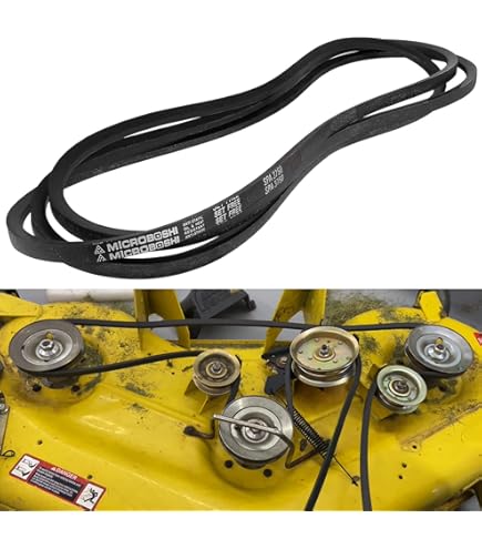 Parts Diagram Tractor Seat Deck Belt For John Deere M158130