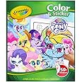 Crayola My Little Pony Coloring Pages and Stickers, Gift for Kids, Ages 3, 4, 5, 6