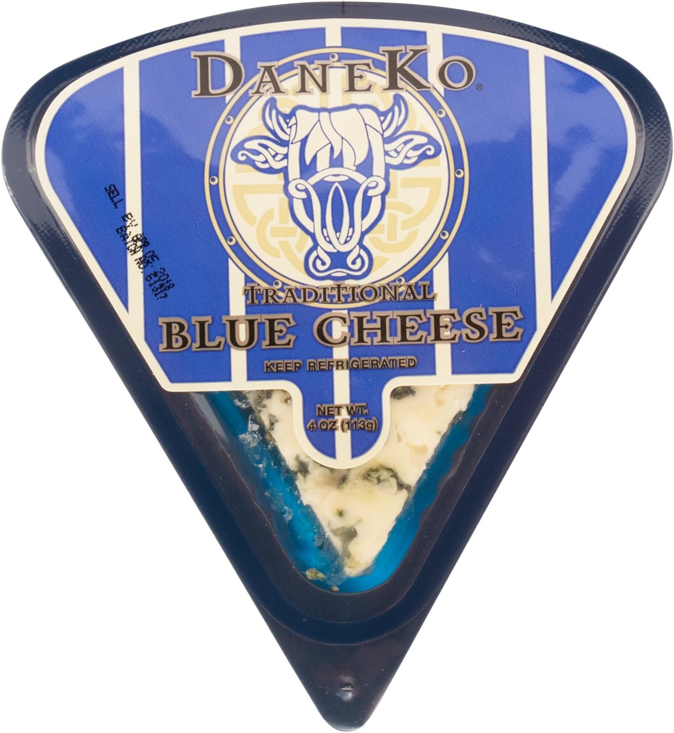Daneko Traditional Danish Blue Cheese, 4 oz