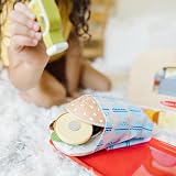 Melissa & Doug Slice & Stack Wooden Sandwich Counter 52-Piece Toy Set view 7