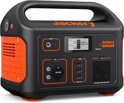 Jackery Explorer 500 Portable Power Station 518Wh 230V 500W AC Outlet